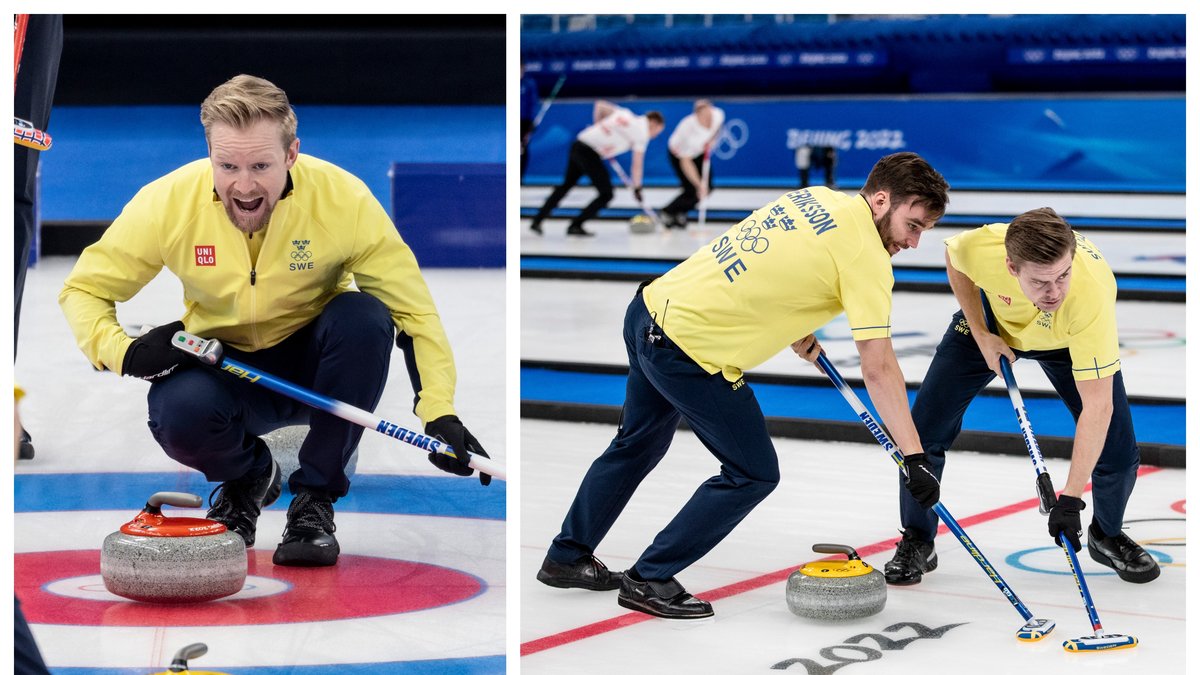 Curlingfinalen i OS för herrar flyttas fram 45 minuter.