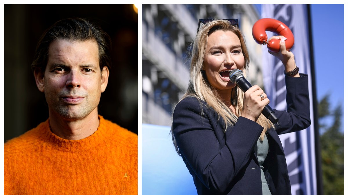 Ebba Busch (KD) bemöter kritiken från Alex Schulman.
