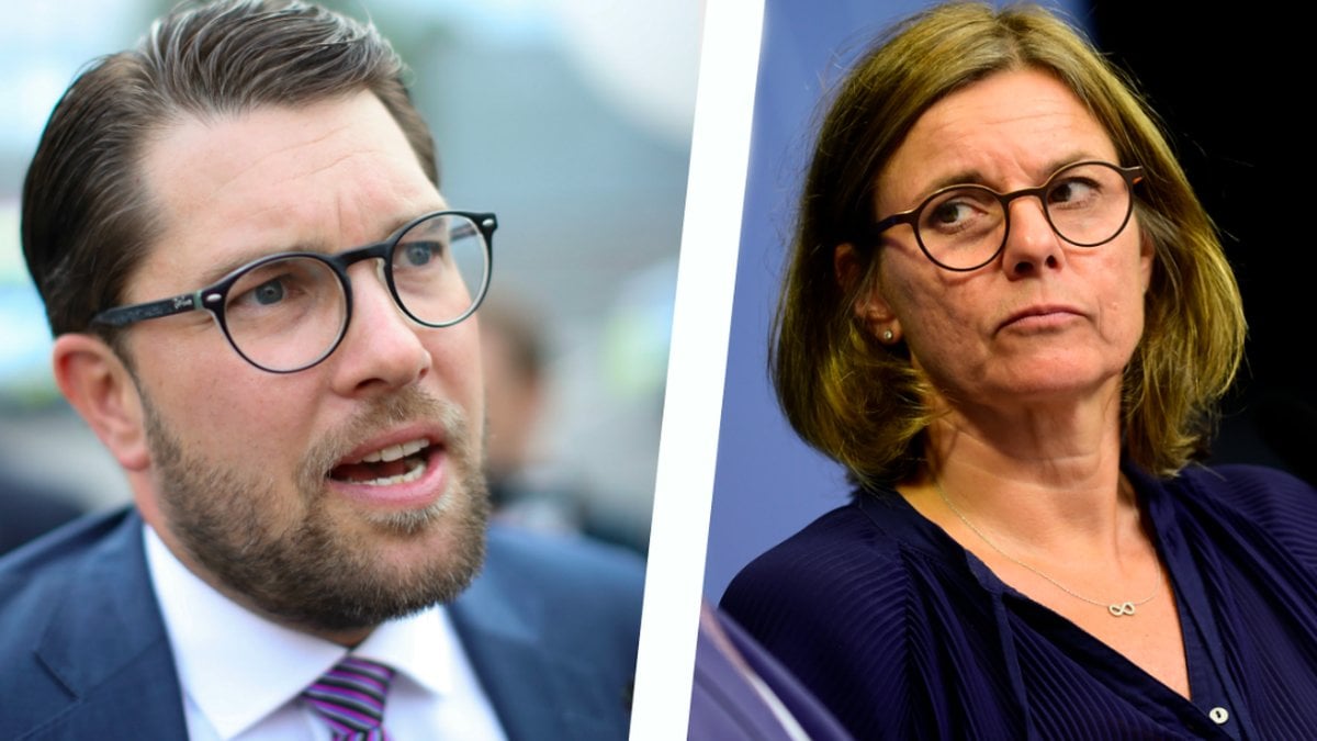 Jimmie Åkesson och Isabella Lövin