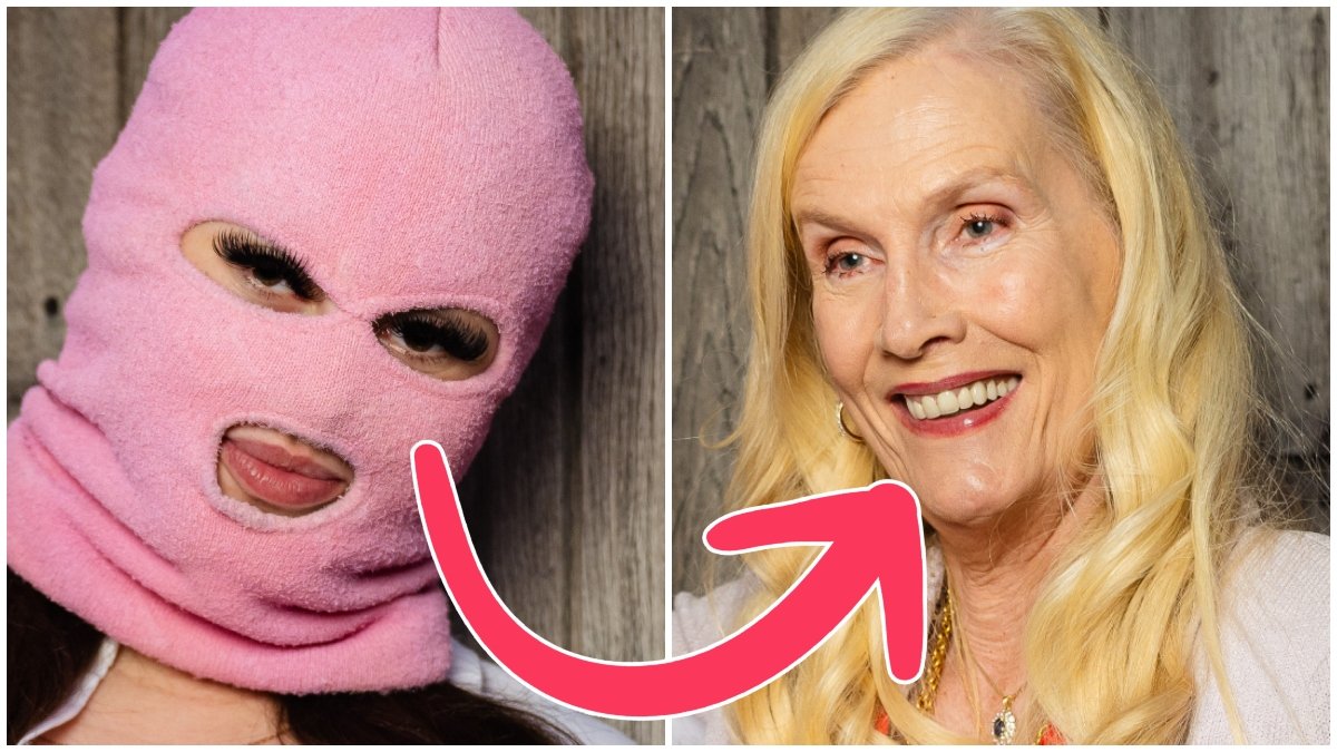 Fröken Snusk och Gunilla Persson.