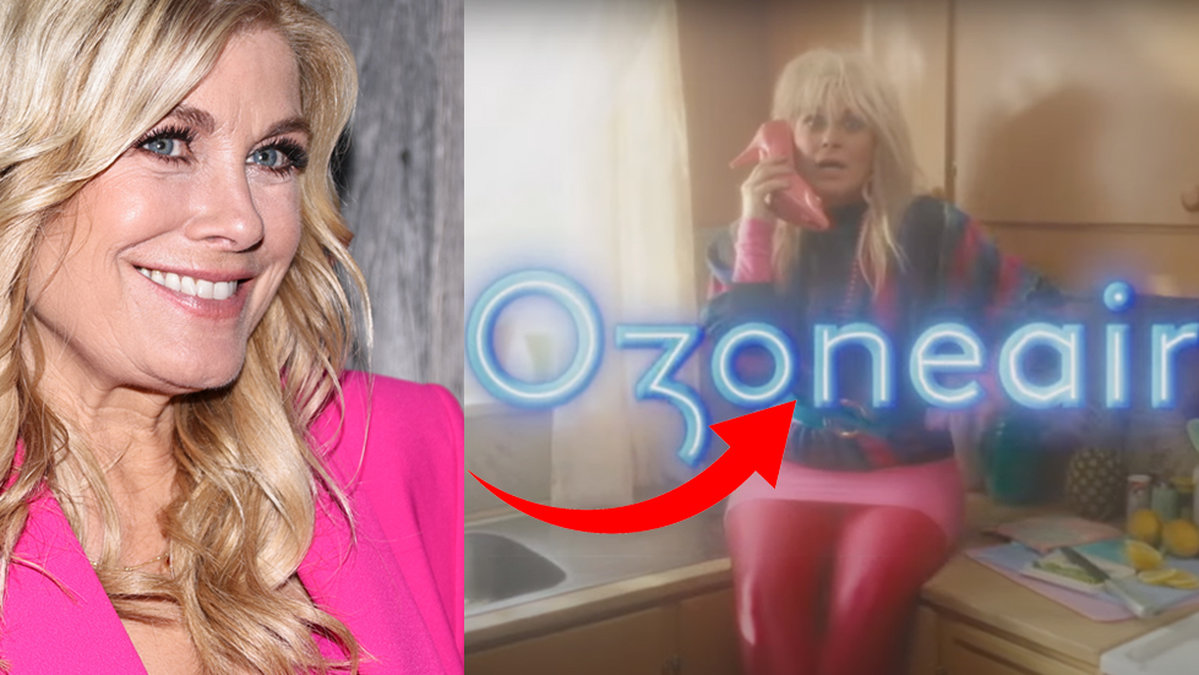 Pernilla Wahlgren i reklam för Ozoneair