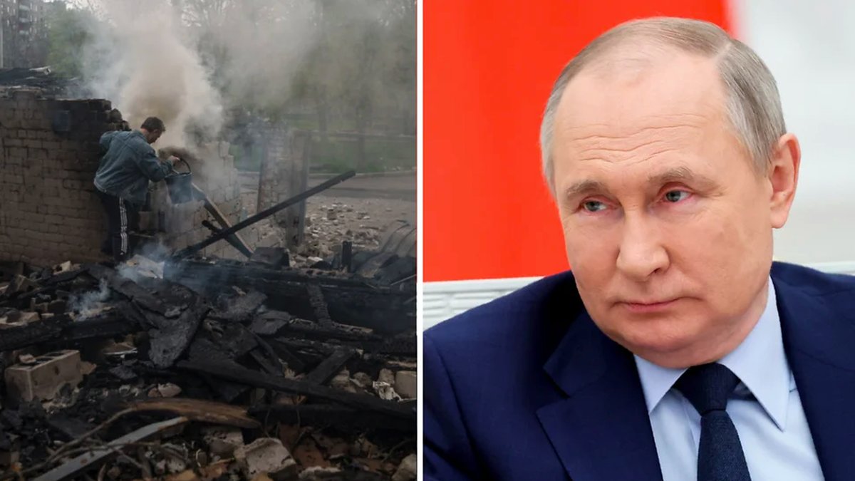 Putin vill inte längre diskutera fredsavtalen.