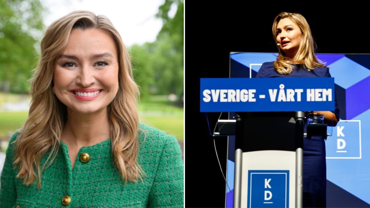 Kristdemokraternas  partiledare Ebba Busch.