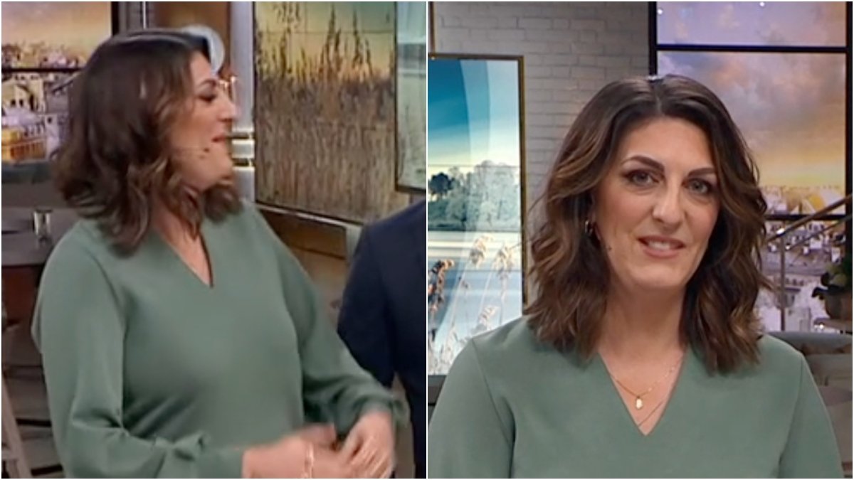 Soraya Lavasani är programledare för Nyhetsmorgon. 