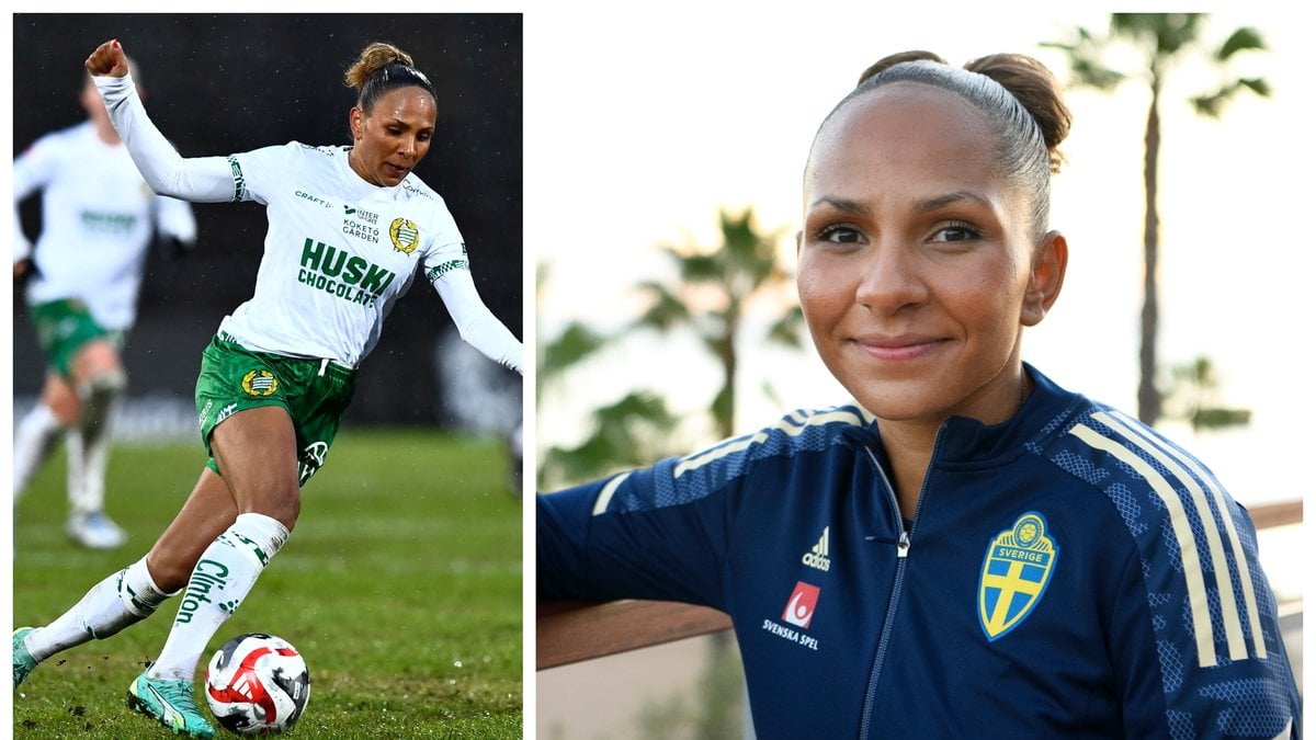 Madelen Janogy spelar i fotbolls-VM 2023.