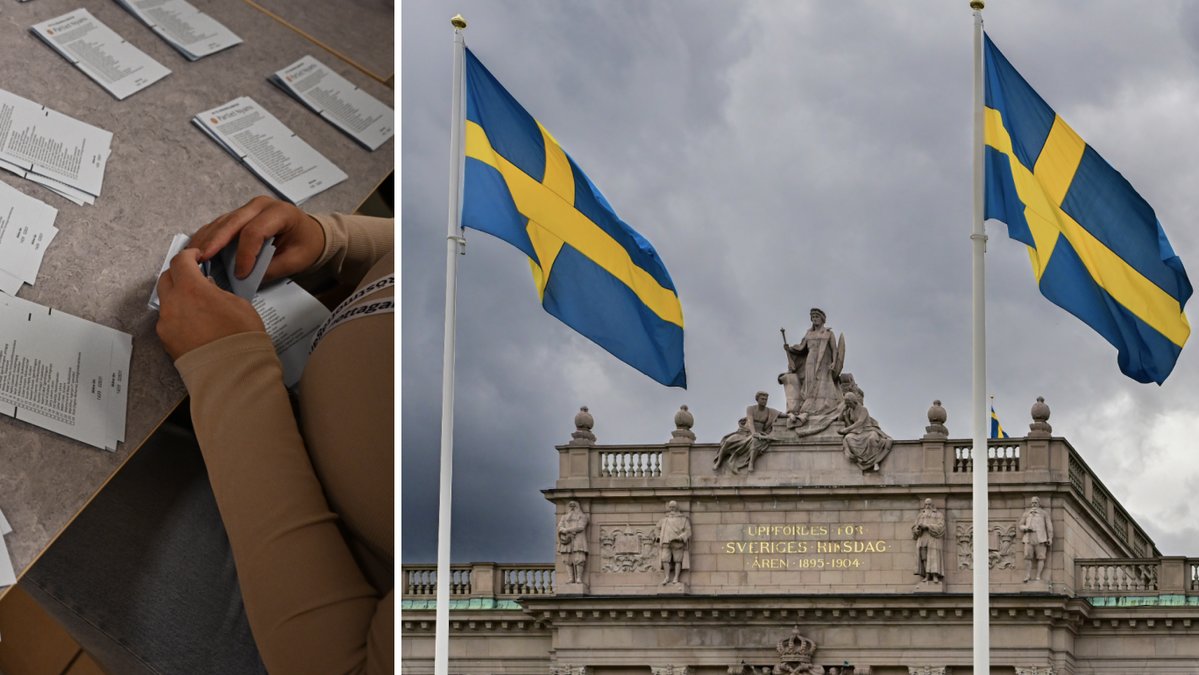 Valresultatet kommer på onsdag.