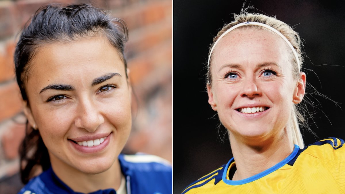 Zecira Musovic och Amanda Ilestedt är bästa kompisar.