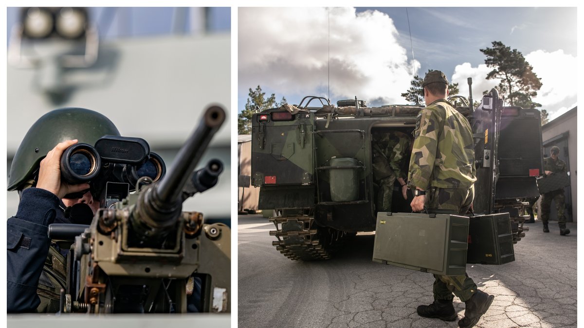 Försvaret rustas upp.