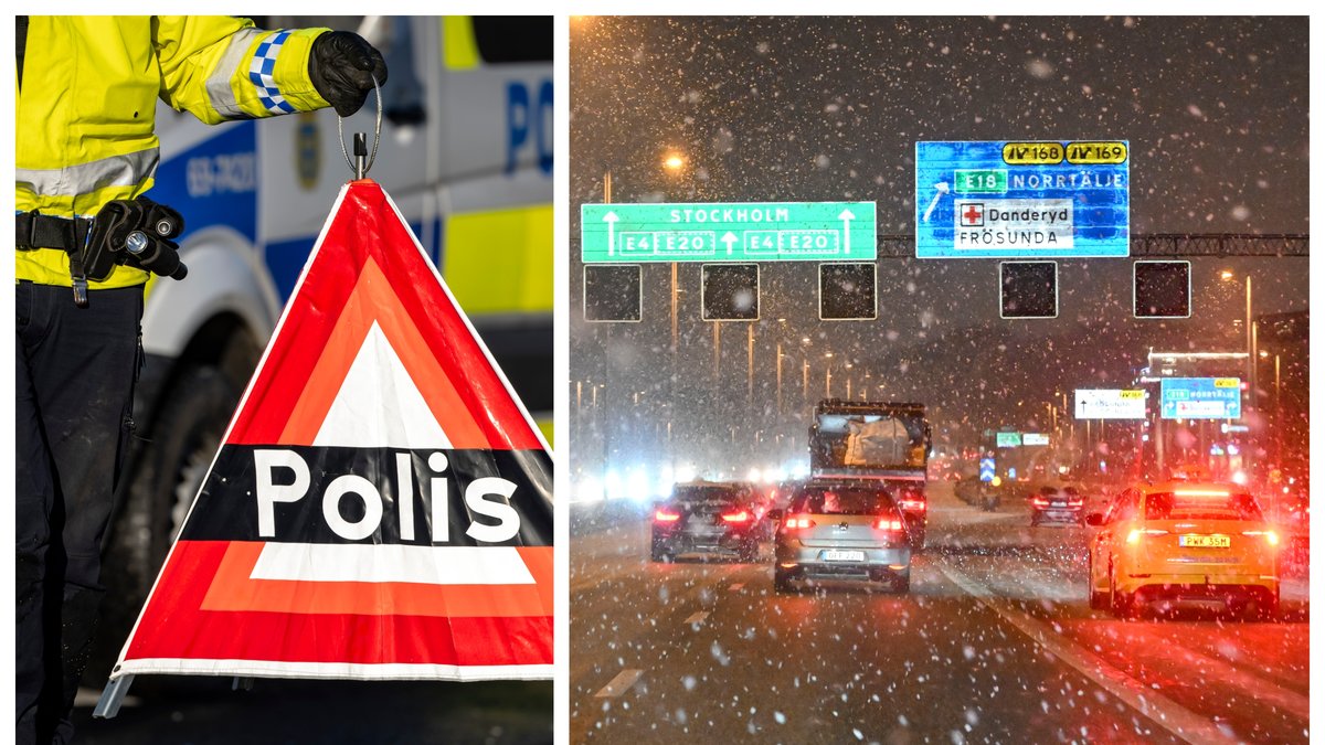 Julveckan inleds med blixthalka.