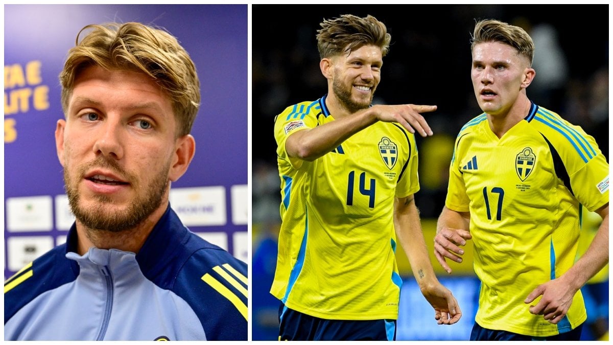Anton Salétros och Anton Salétros tillsammans med Viktor Gyökeres