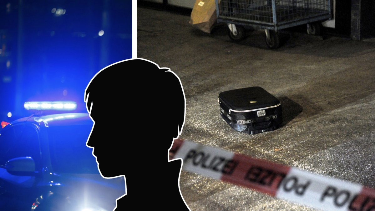 Resväskan på bilden är inte den som hittats i Seine-et-Marne.