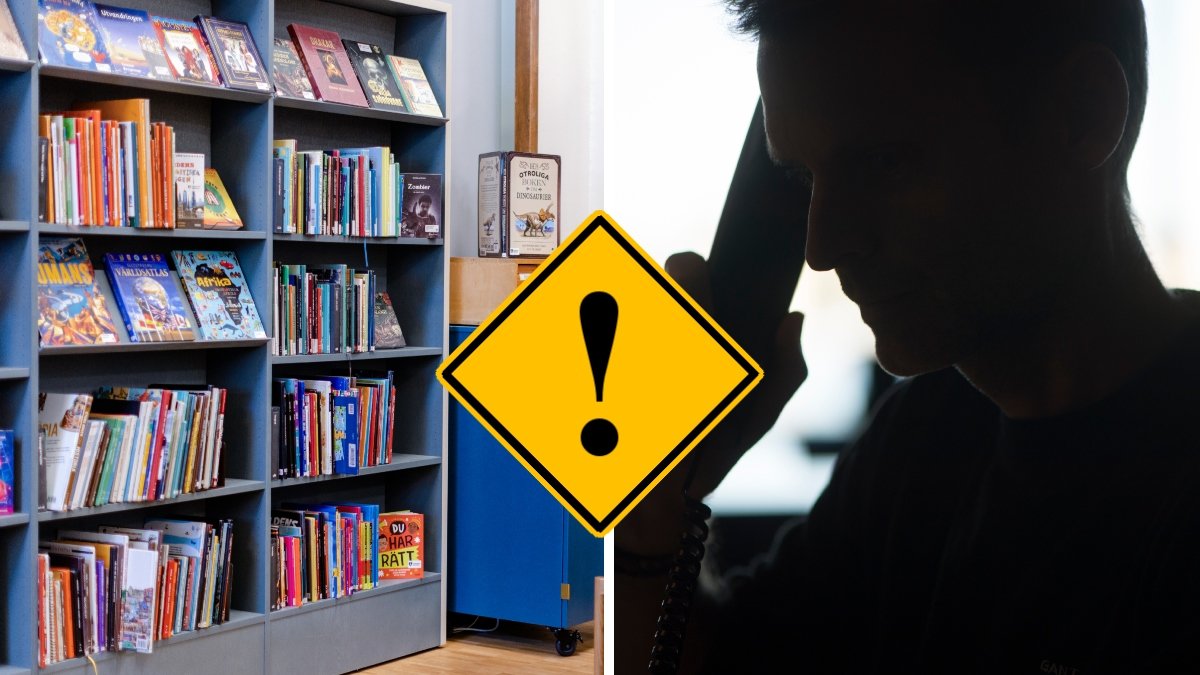 Bibliotek varnar för bedragare