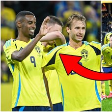 Alexander Isak och Benjamin Nygren