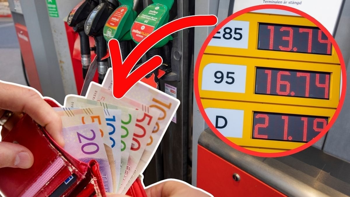 plånbok, bensinmack, 