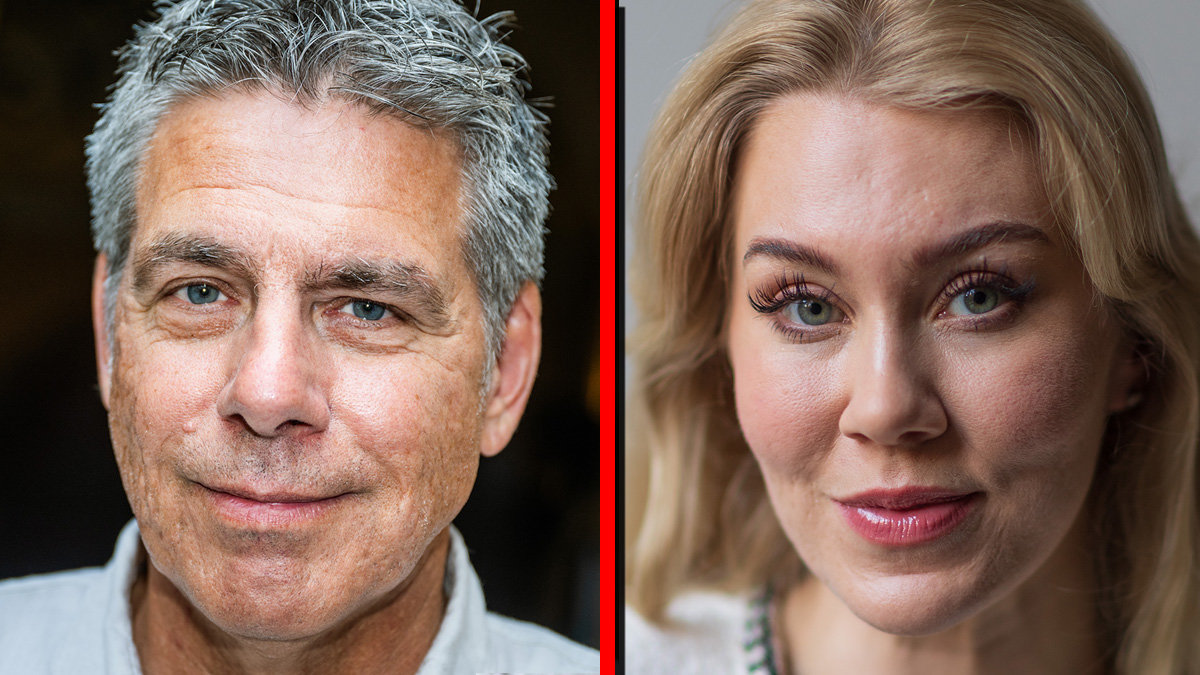 Mikael Tornving och Isabella Löwengrip