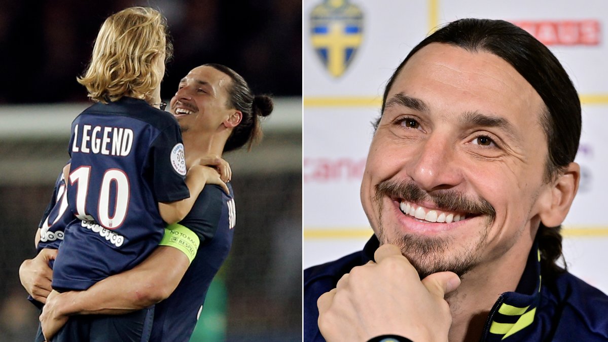 Zlatan Ibrahimovic med sönerna Maximilian och Vincent .