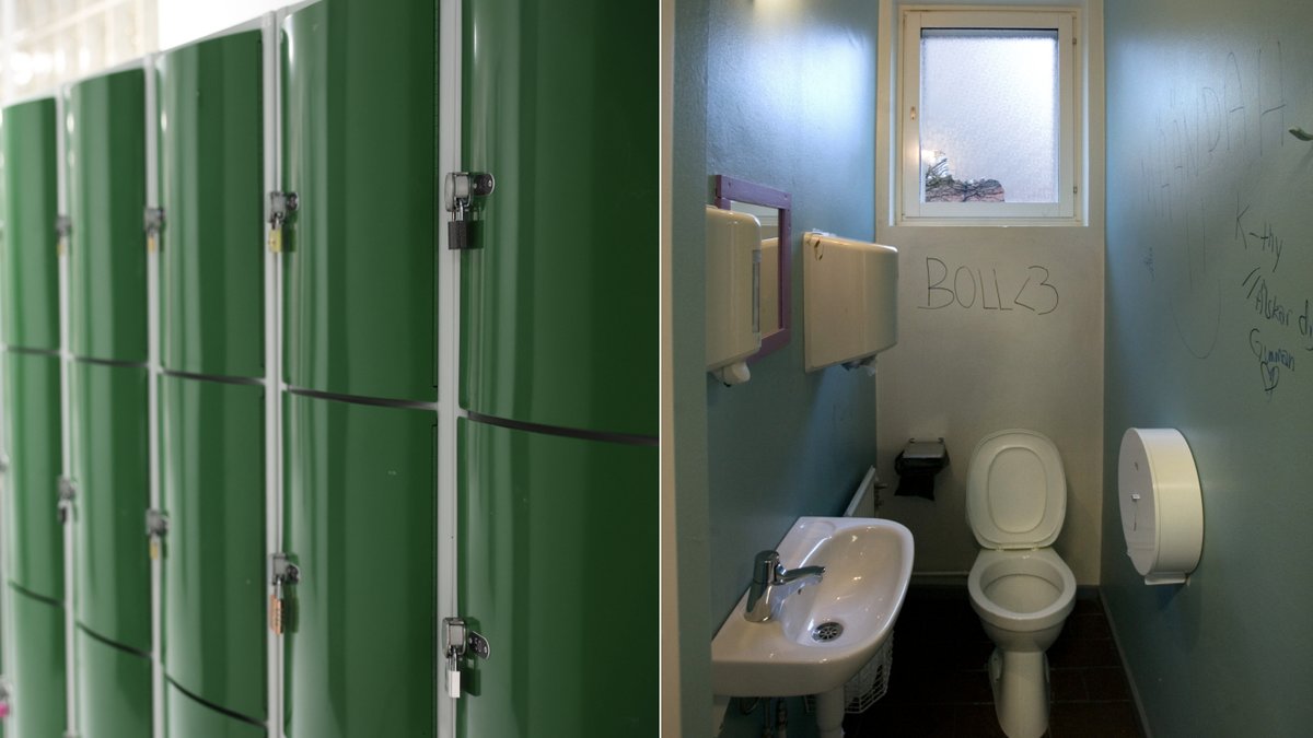 Det stinker avföring på skolan, som tvingas hålla stängt.