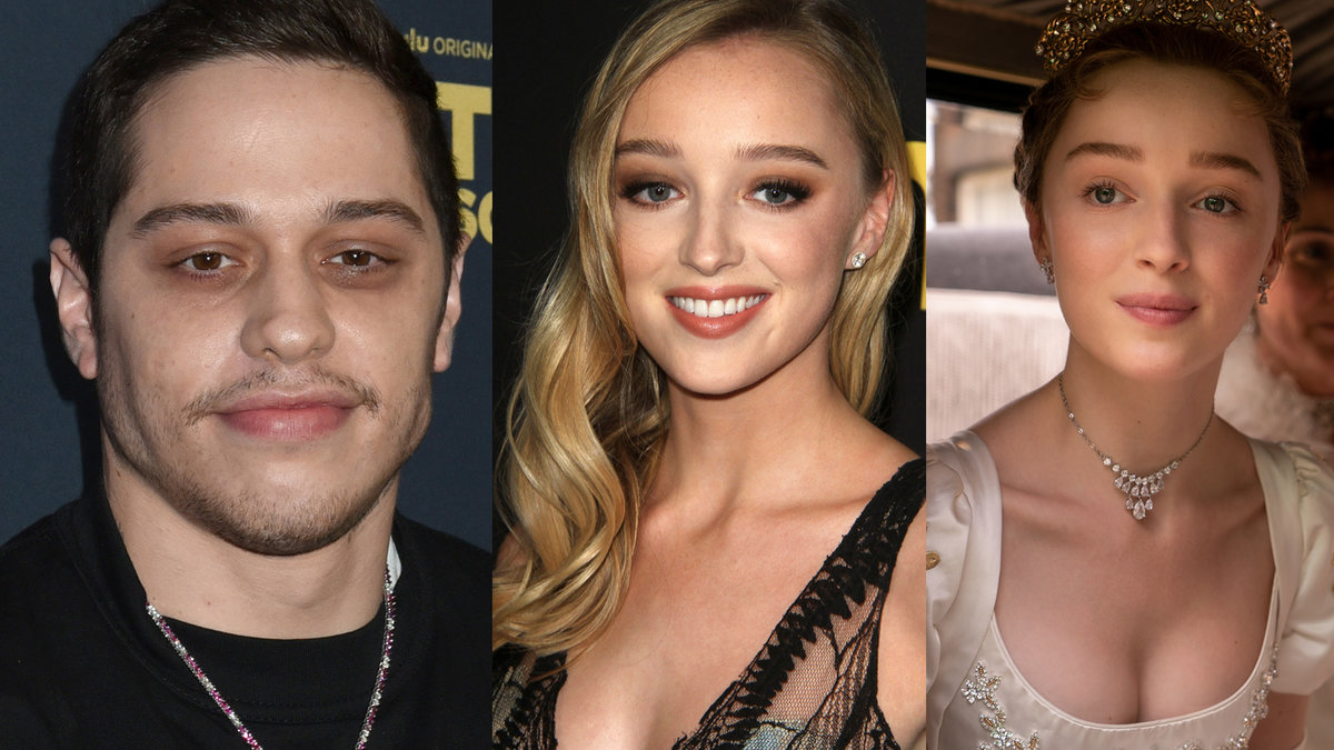 Phoebe Dynevor och Pete Davidson