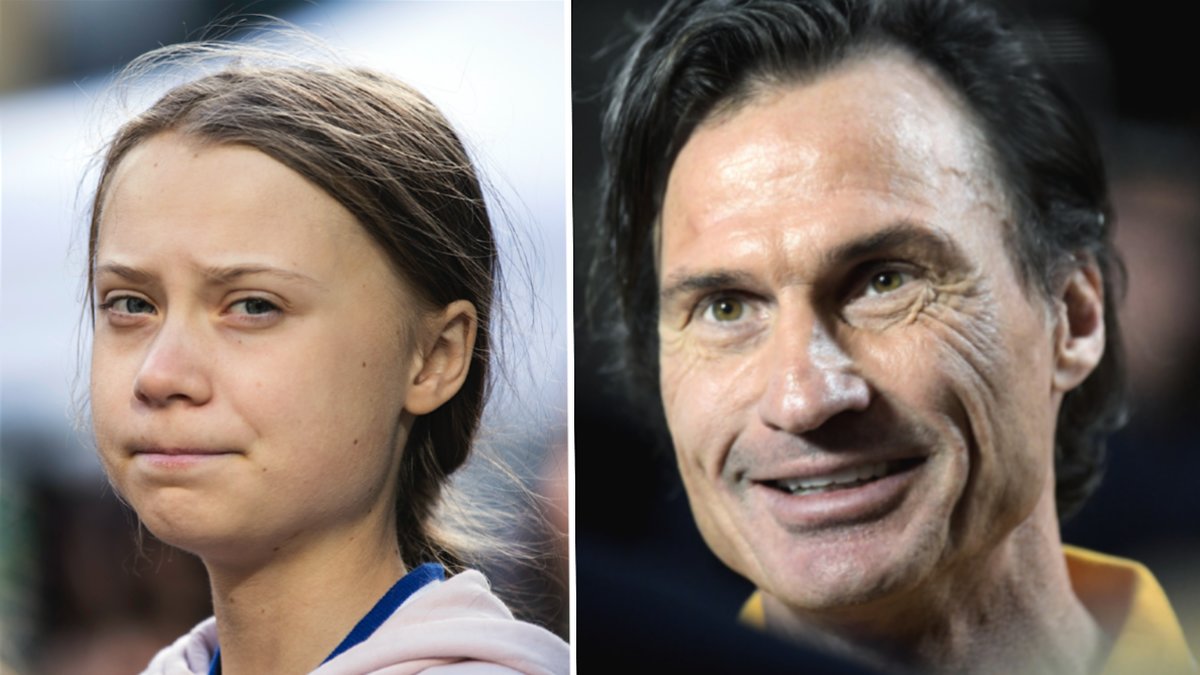 Petter Stordalen och Greta Thunberg