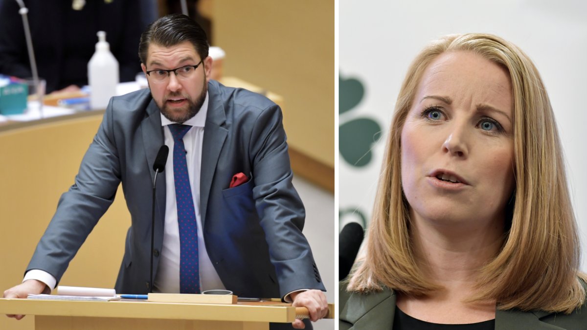 Jimmie Åkesson och Annie Lööf.
