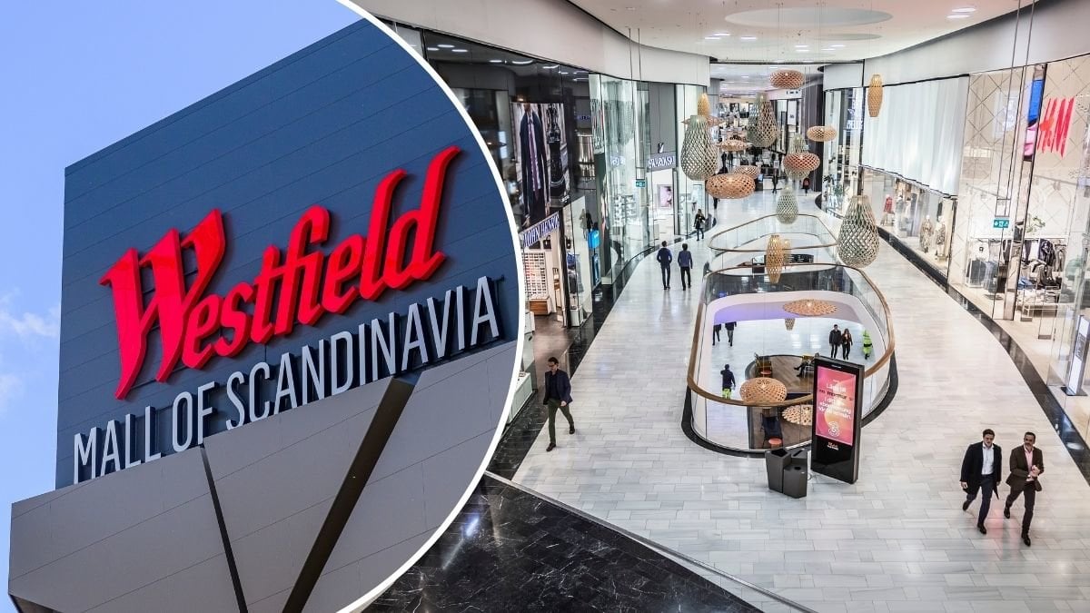 Westfield Mall of Scandinavia.