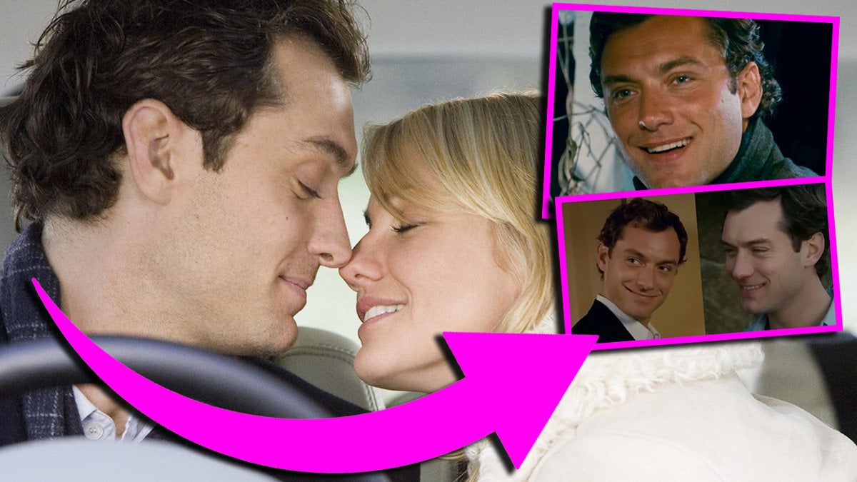 Jude Law och Cameron Diaz i The Holiday