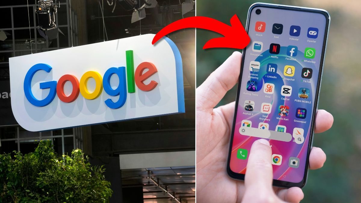 Android-användare möts av ett trevligt besked.