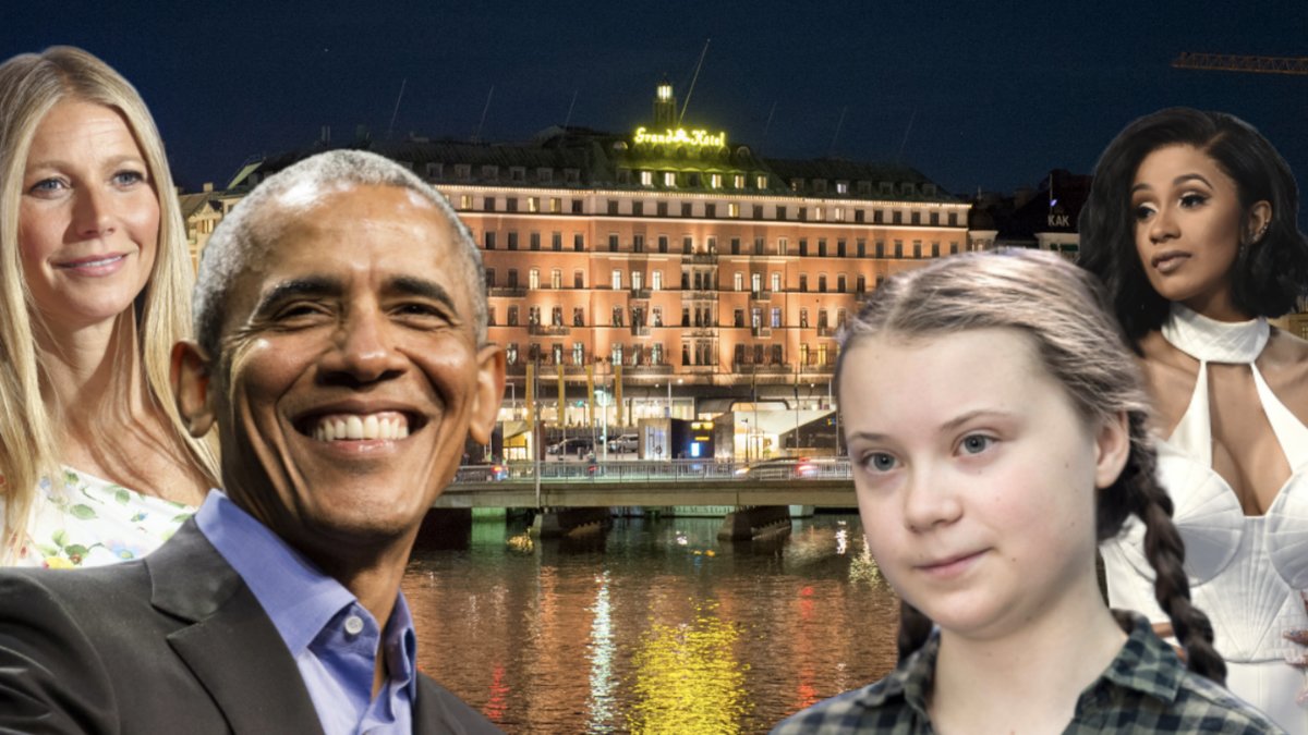 Kändiseliten intar Grand Hotel för Brilliant Minds-konferensen