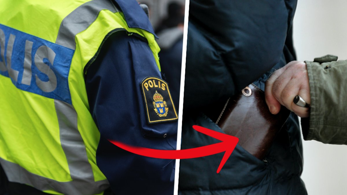 Polis stöld