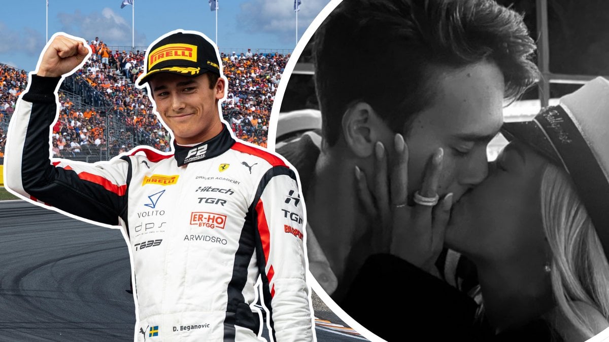 Dino Beganovic och Elvira Hallqvist