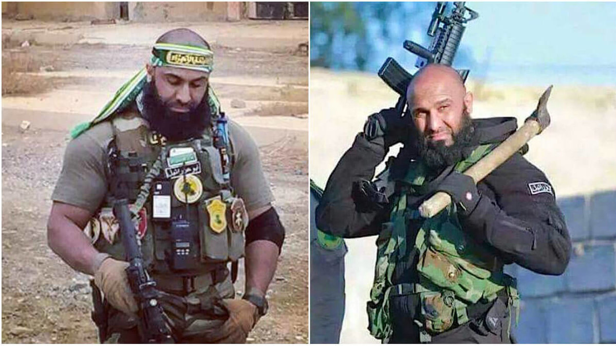 Rambo från Irak kallas han