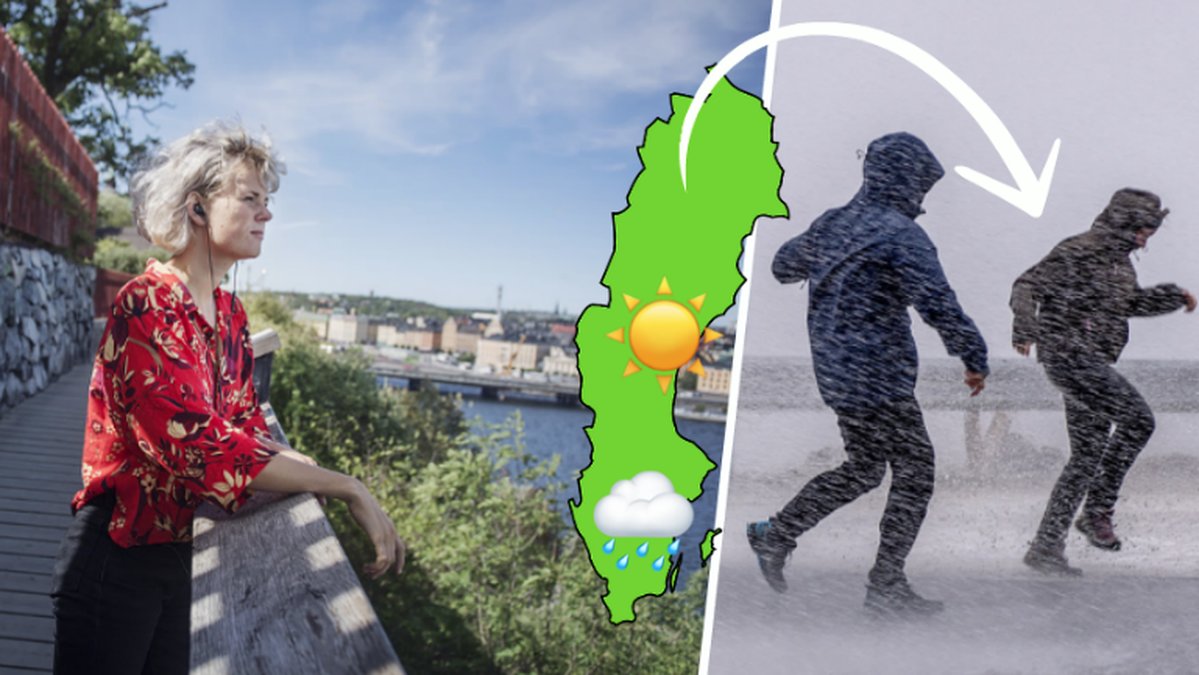 Kyla och regn är påväg