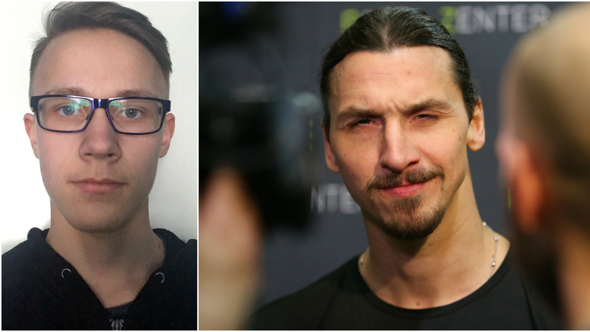 Zlatan vid invigningen av padelcenter