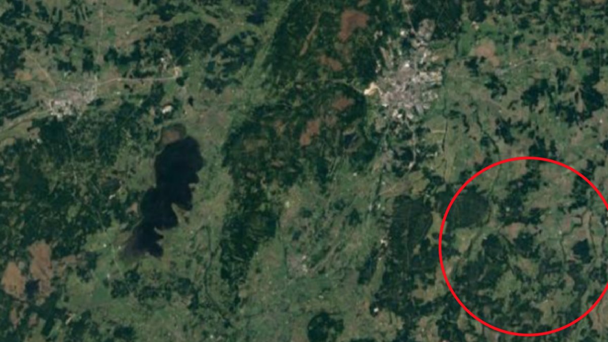 Skalvet skedde 11 kilometer söder om Skövde.