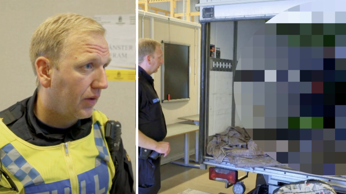 Tullens gruppchef Stefan gör en annorlunda upptäckt vid en kontroll.