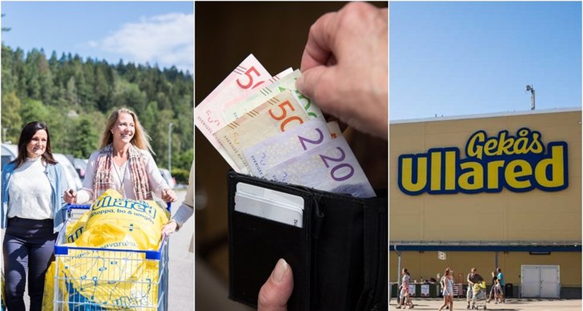 Att jobba på¨Gekås Ullared ger vissa fördelar. 