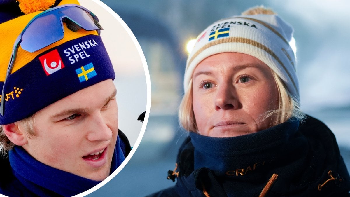 Edvin Anger och Maja Dahlqvist