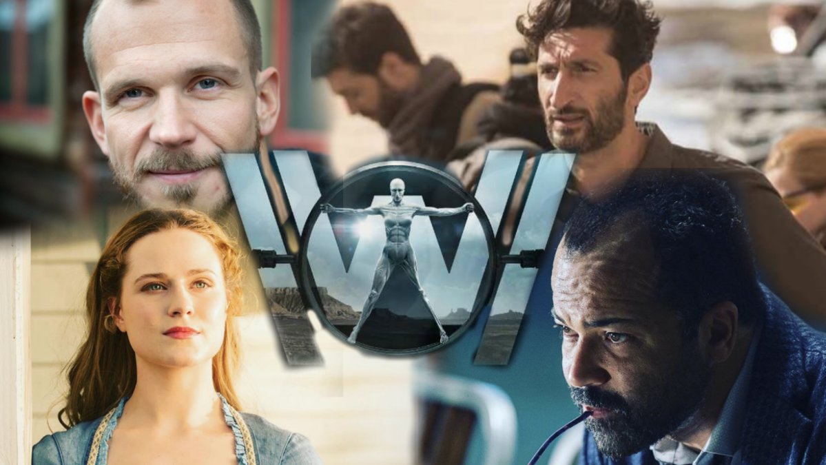 Gustaf Skarsgård/Fares Fares/Dolores/Bernard/Westworld logga