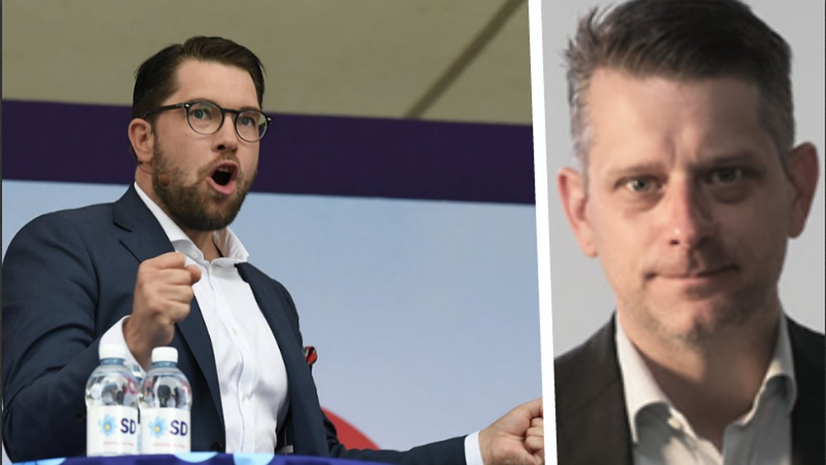 SD:s partiledare Jimmie Åkesson.