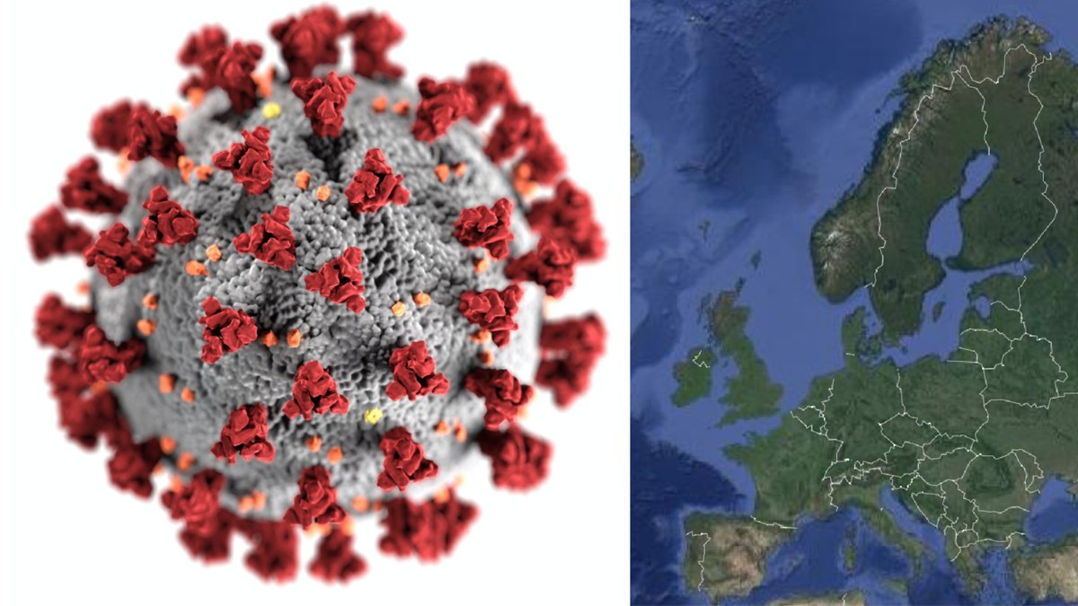 Corona minskar i Europa