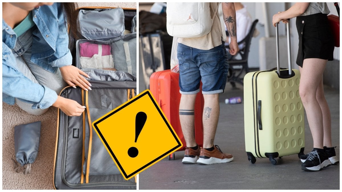 Tänk till innan du packar ditt incheckade bagage. 