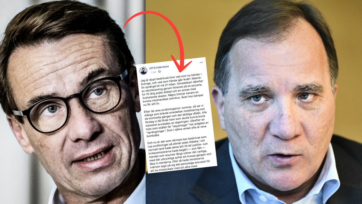 Kristersson hårda kritik.