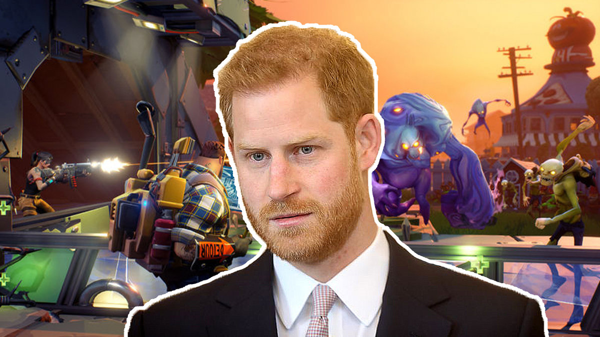Prins Harry, Fortnite
