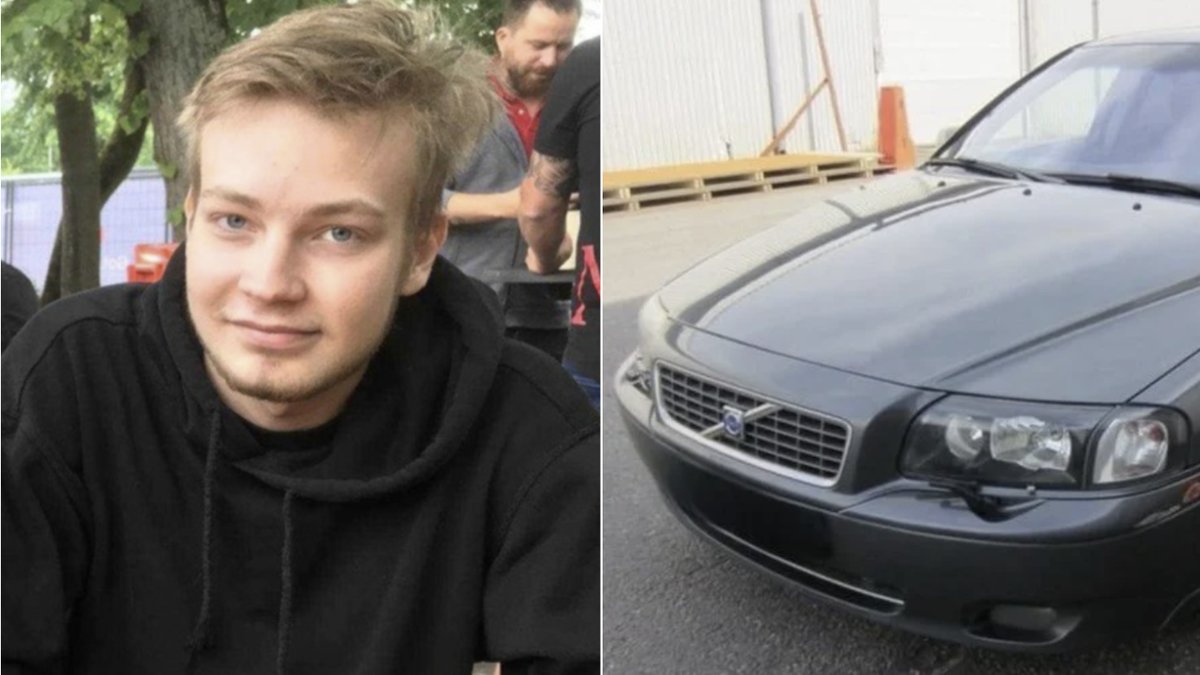 Polisen vädjar om tip för att hitta Elliot och Volvon han förmodligen körde vid försvinnandet. 