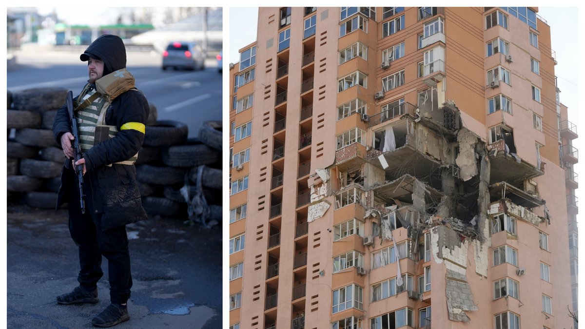 Kiev är under attack. 
