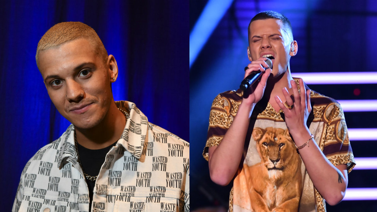 William Strid i Melodifestivalen.