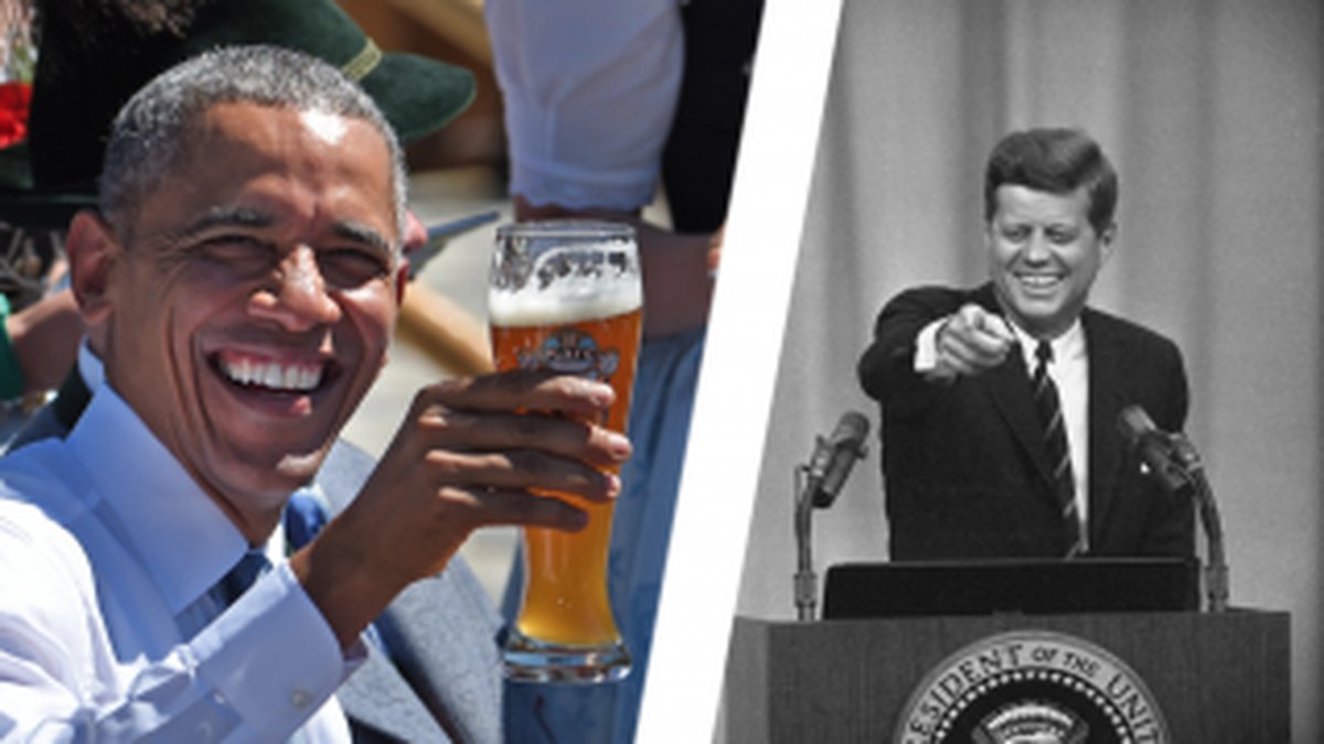 Det dricker presidenterna helst.