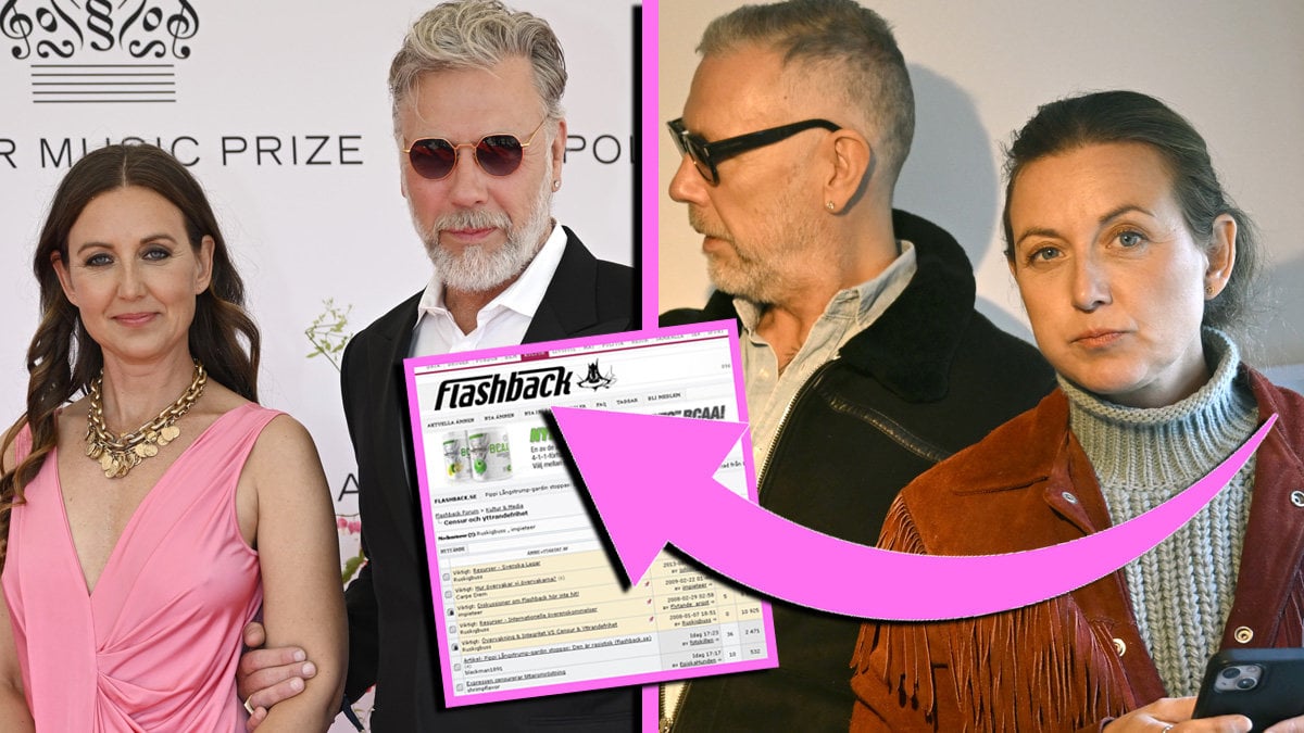 Sanna Lundell och Mikael Persbrandt