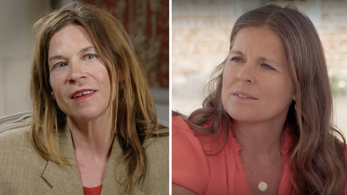 Caroline af Ugglas och Pernilla Wiberg. 