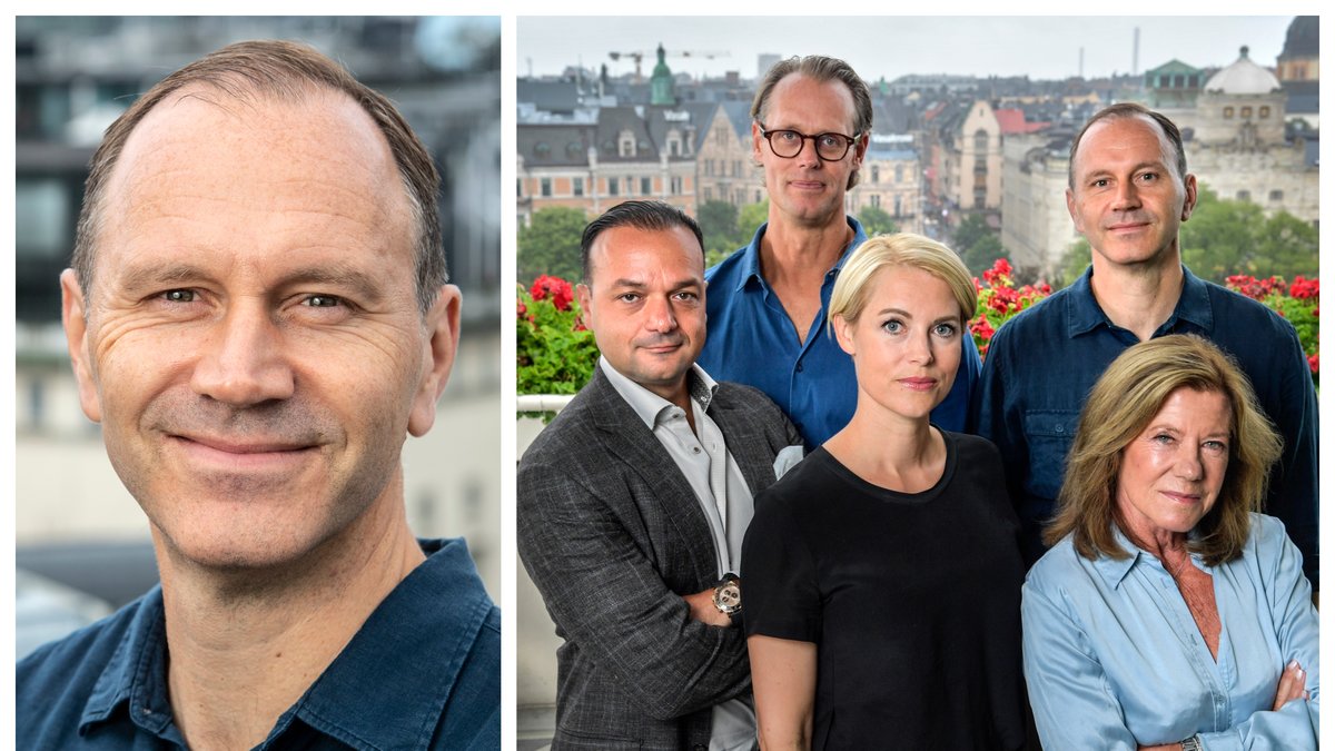 Jonas Eriksson, 48, är en av drakarna i SVT:s Draknästet.